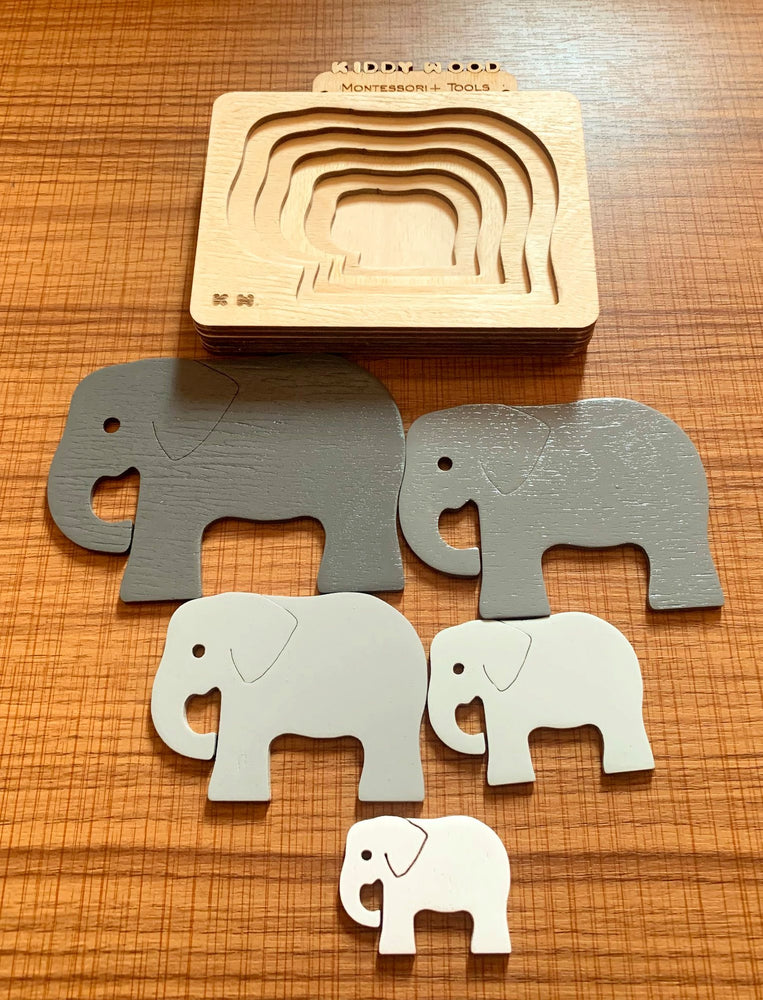 Elephant Multi-Layer Puzzle - فيل بازل متعدد الطبقات