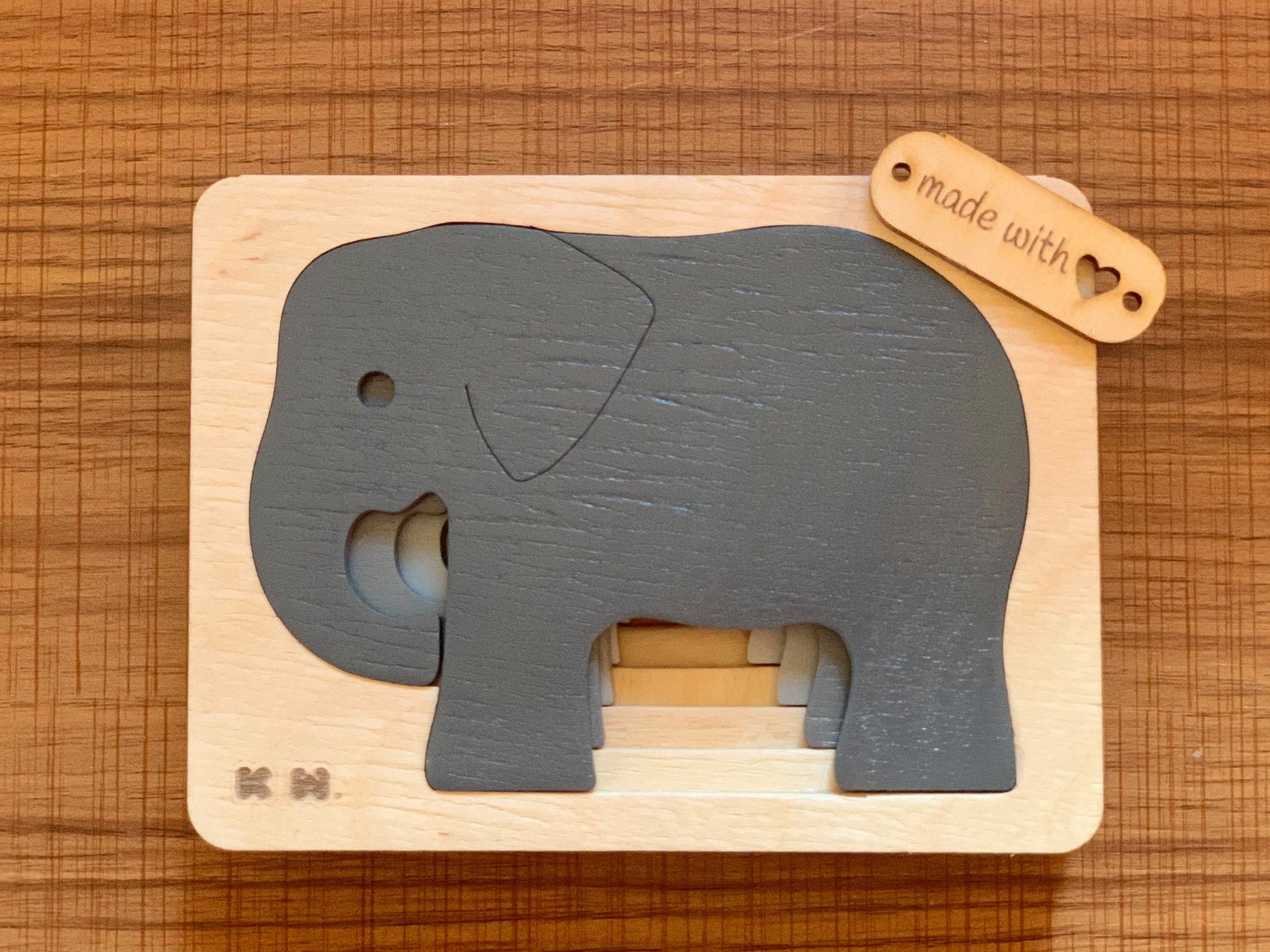 Elephant Multi-Layer Puzzle - فيل بازل متعدد الطبقات