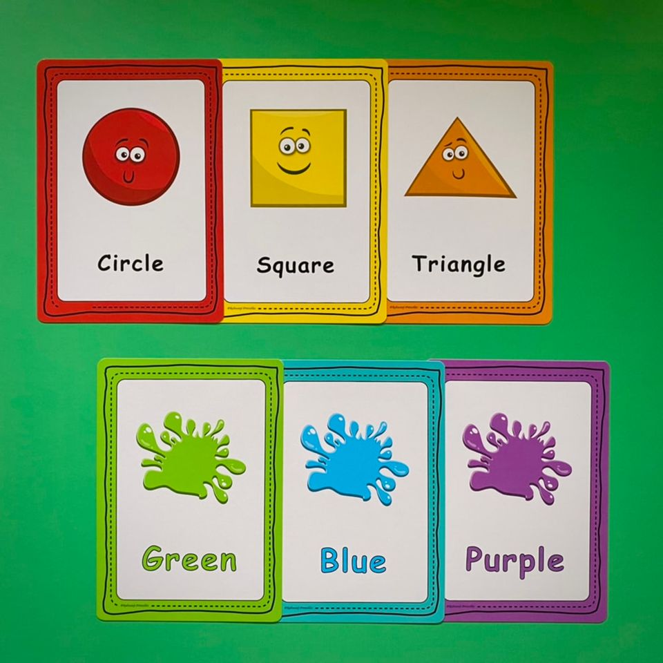 Shape And Colour Flashcards