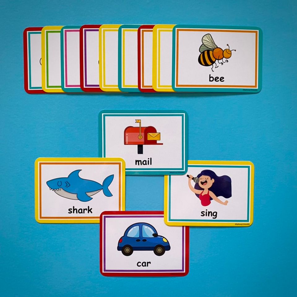 Digraph Picture Word Cards