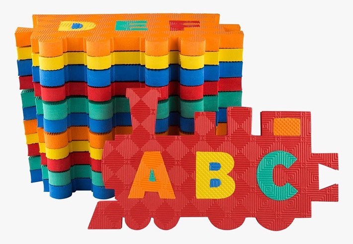 Train ABC Foam Play Mat
