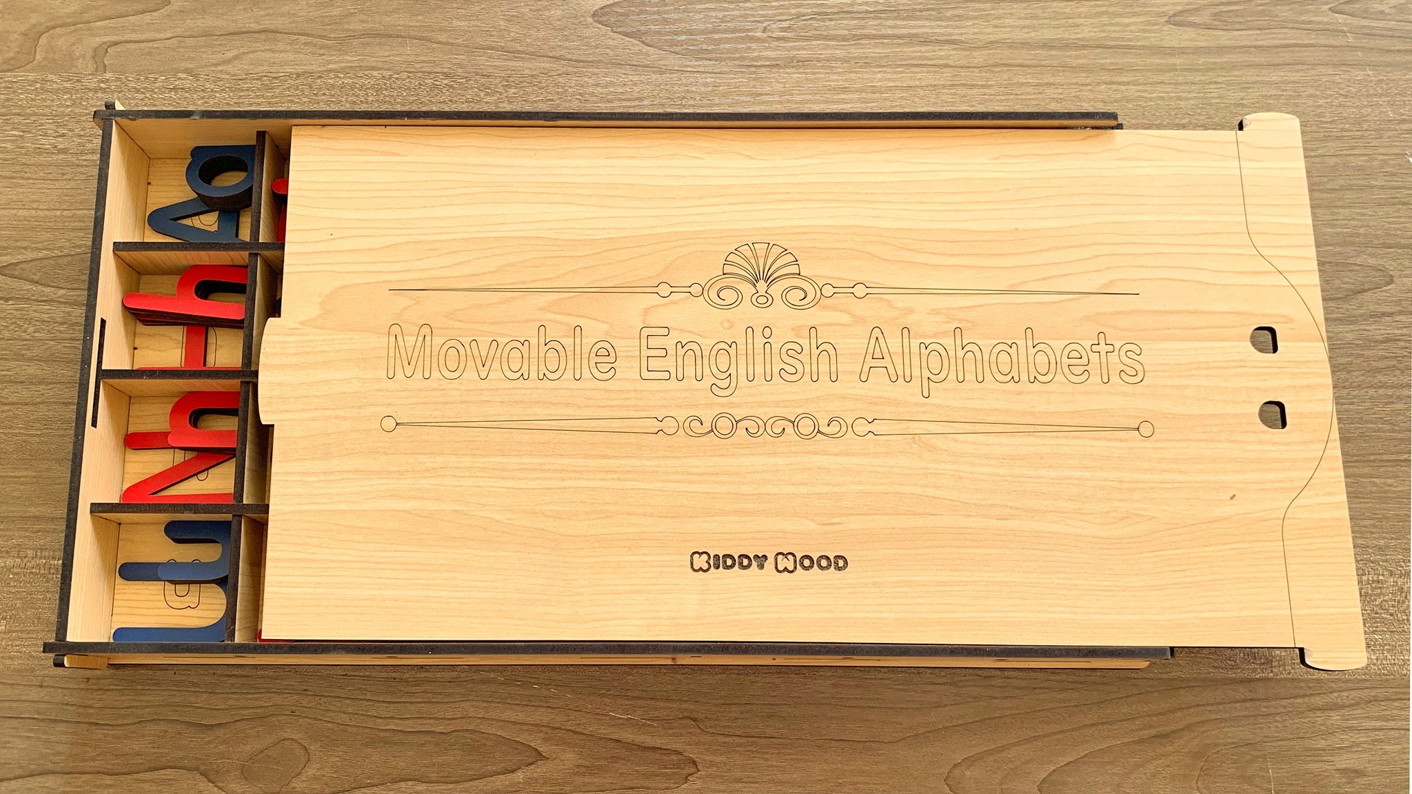 Wooden English Alphabet (Small Box)