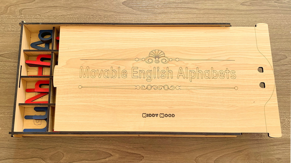 Wooden English Alphabet (Small Box)