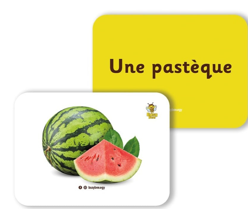 French Vegetables Flashcards