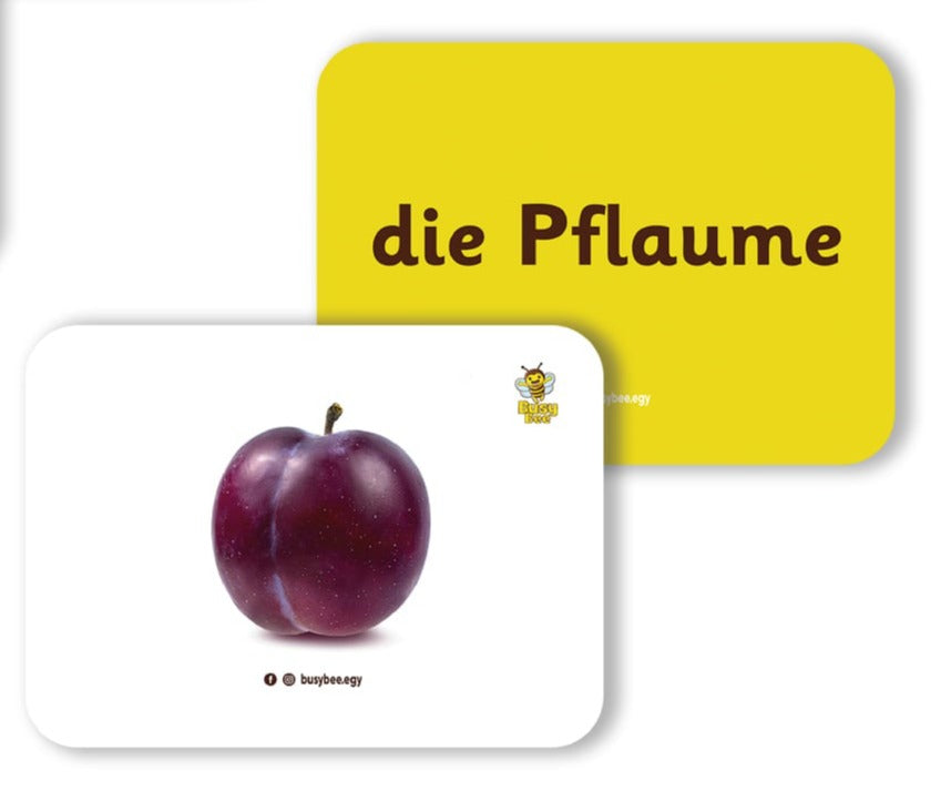 German Vegetables Flashcards