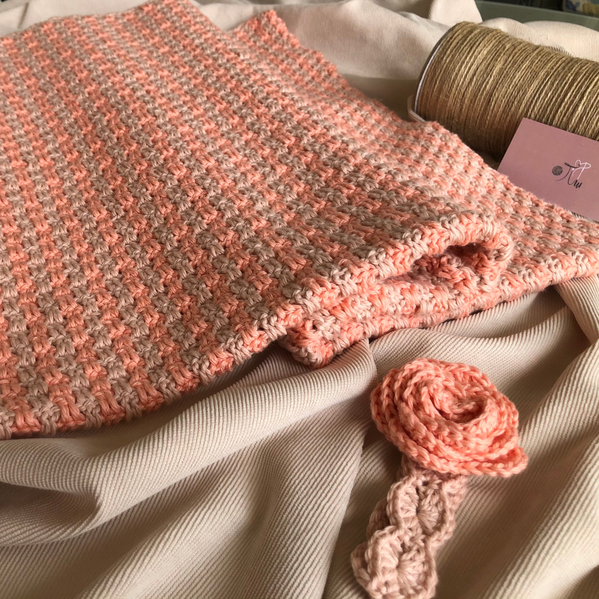 Crochet Cotton Baby Blanket