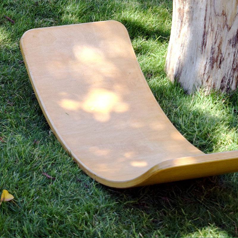 Plain Wood Balance Board - لوح التوازن (خشب عادي)