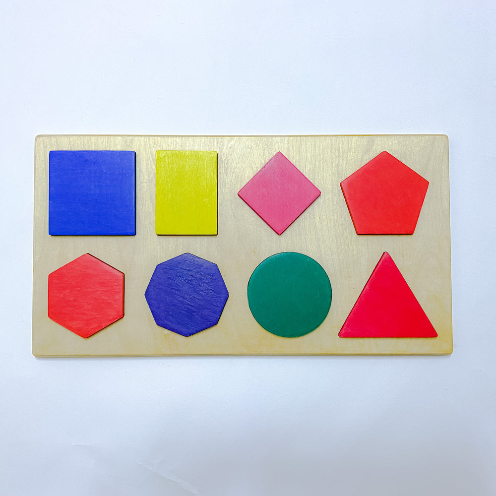 3D Shapes Board Puzzle - بازل الأشكال البارزة