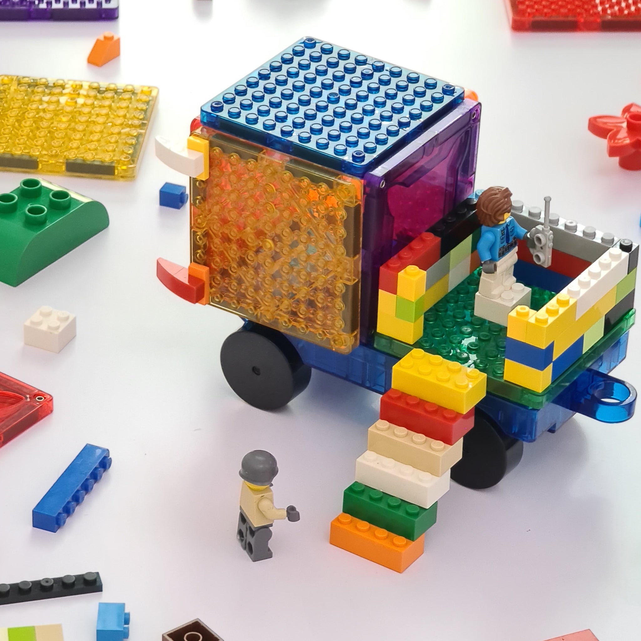Lego Magnetic Tiles Set (12pcs)