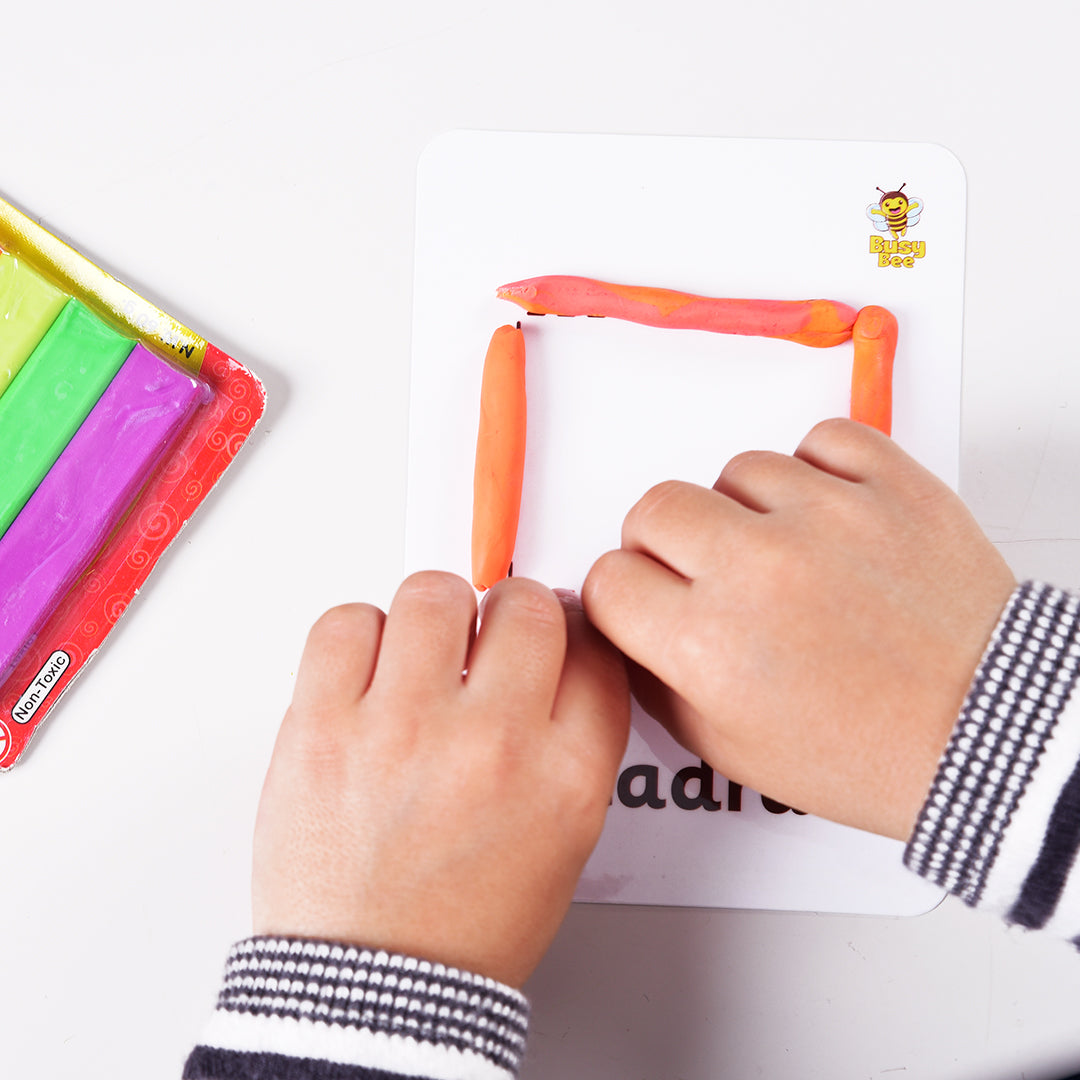 Shapes Flashcards (in 4 Languages)