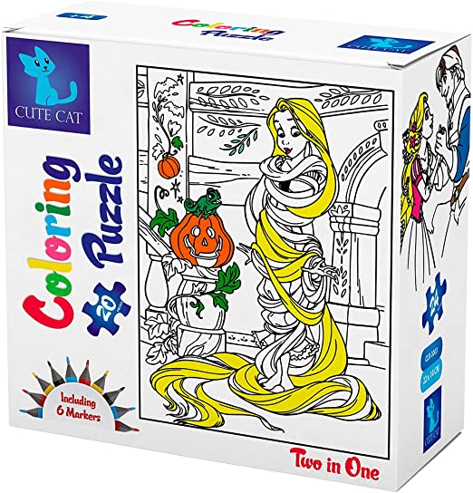 Coloring Puzzle 2 in 1